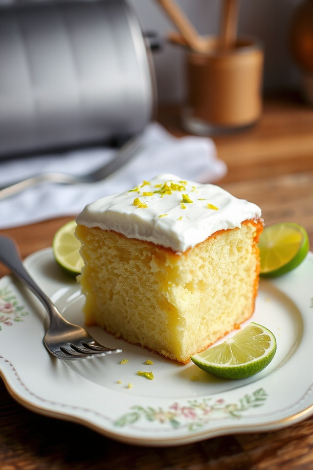zesty lime cake recipe